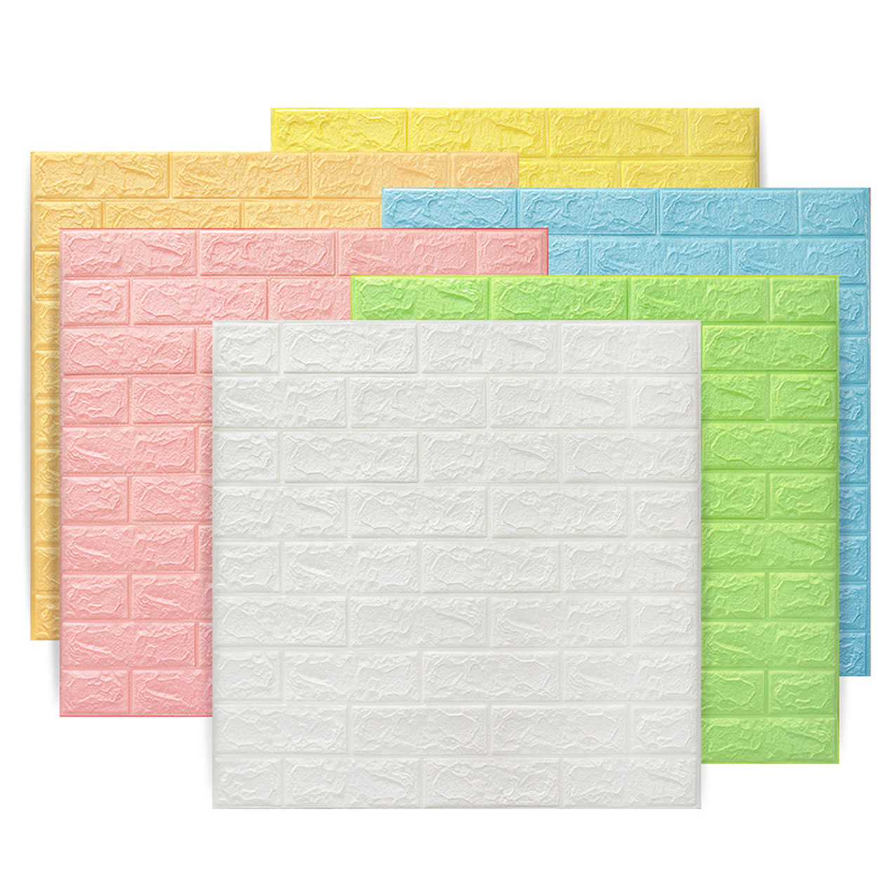 <strong>Brick wall paper Living Room Self Adhesive Vinyl Wallpaper 3D Wallpaper Home Decoration 3D Pe Foam W</strong>